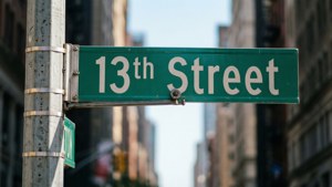 13th Street Sign