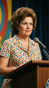 1970s Polka Dot
