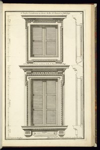 2e. Fenêtre Corinthienne au dessus du Rez de Chausée ou belle Etage [et] Ie. Fenêtre Corinthienne au dessus du Rez de Chausée ou belle Etage