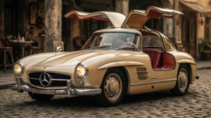300SL Gullwing Retro