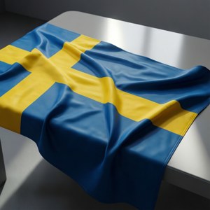 3D Draped Flag