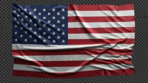 3D Draped Flag
