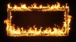 3D Erupting Flames