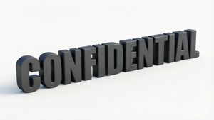 3D Extruded Text on White