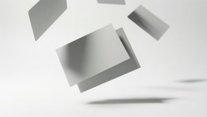 3D Floating Index Card