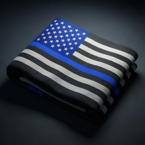 3D Folded Flag