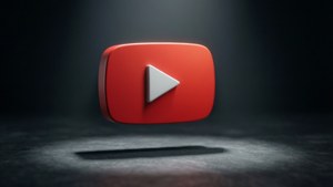 3D Play Button