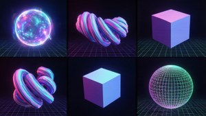 3D Screensaver Madness