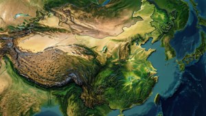 3D Topographical China