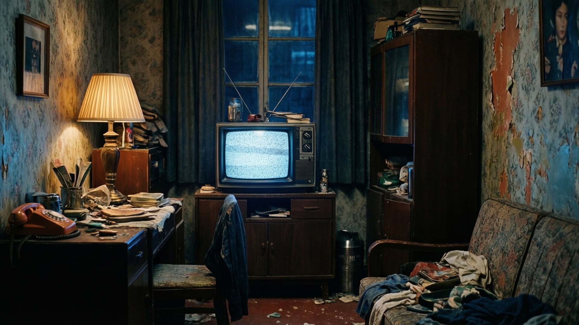 70s Apartment Static by Wallpapers.art Studio