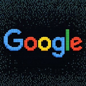 8-bit Google Pixel Art