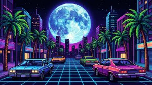 8-Bit Night City