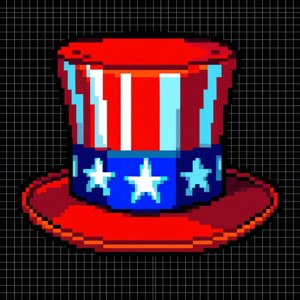 8-Bit Pixel Hat