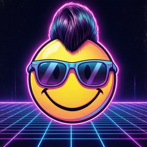 80s Retro Smiley