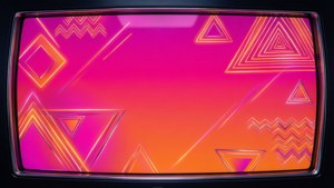 80s Vaporwave Frame
