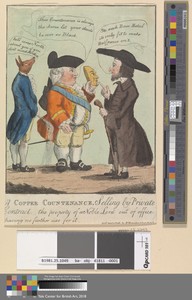 A Copper Countenance, Selling by Private Contract, The Property of a Noble Lord Out of Office Having No Further Use for It...