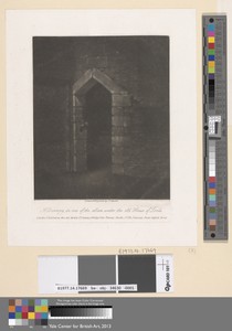 A Doorway in one of the Cellars Under the Old House of Lords