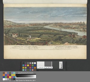 A General View of the City of Paris taken from an Eminence in the Village of Chaillot