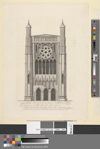 A Geometrical View of the East End of St. Stephan's Chapel