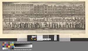 A Geometrical View of the Grand Procession of the Scald Miserable Masons... (Right half)