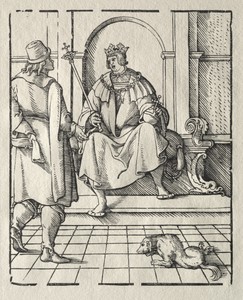 A king Enthroned