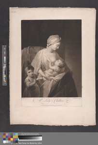 A Lady and Children