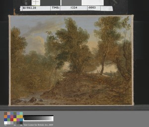 A Landscape at Wick, Gloucestershire, 'Below the Rocks'