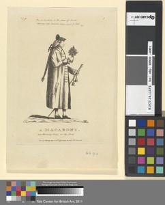 A Macaroni In Morning Dress