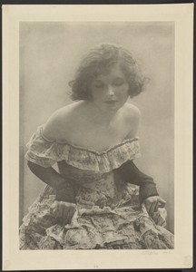 A Modern Flapper in an Old Fashion Gown
