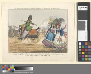 A pair: H. Alken's Illustration of Modern Prophecy, or Novelty for the Year 1829