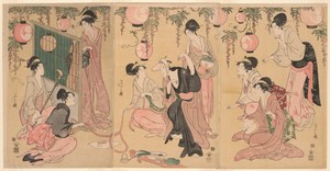 A Parody of Yuranosuke in the Pleasure Quarters (Mitate Yuranosuke yukyo)