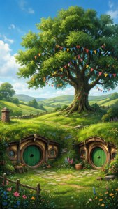 A Peaceful Shire Morning