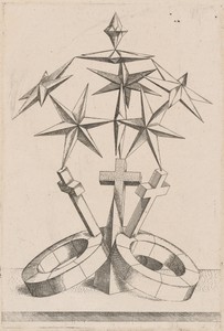 A Perspective of Seven Stars Balanced on Three Crosses