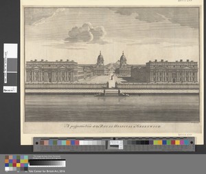 A Perspective View of the Royal Hospital at Greenwich