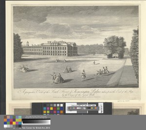 A Perspective View of the South Front of Kensington Palace