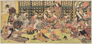 A Picture of the Viewing in the Pleasure Quarters