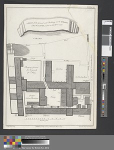 A Plan of the Ground and Buildings in the Strand, called the Savoy, taken in the Year 1736