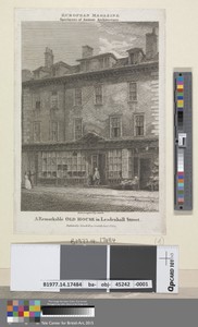 A Remarkable Old House in Leadenhall Street