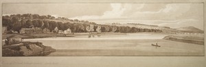 A Selection of Twenty of the Most Picturesque Views in Paris: View of St. Cloud and Mount Calvary taken from Pont de Sêve