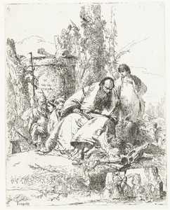 A Sorcerer Examining Animal Skulls