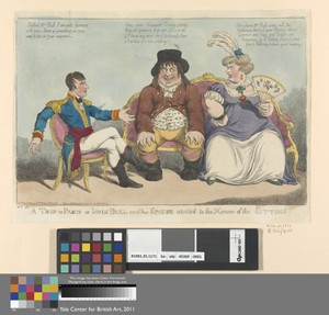 A Trip to Paris or John Bull and His Spouse Invited to the Honors of the Sitting