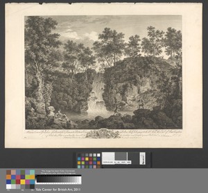 A View in Craven, Yorkshire of a Beautiful and Romantic Natural Casade in Bolton Park, Belonging to the Rt. Hon. the Earl of Burlington