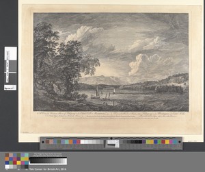 A View in Hudson's River of Pakepsey and the Catts-Kill Mountains