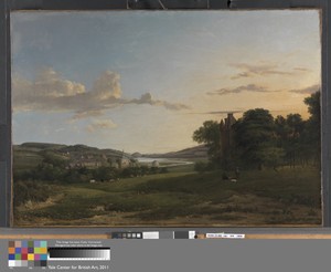 A View of Cessford and the Village of Caverton, Roxboroughshire in the Distance