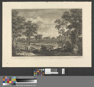 A View of Ditchley in Oxfordshire, the Seat of the Rt. Hon. the Earl of Litchfield