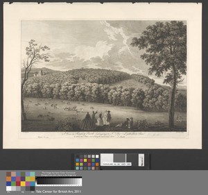 A View of Hagley Park, Belonging to Sir Thomas Lyttelton Bt.