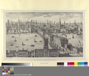 A View of London Bridge, 1616