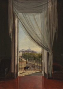 A View of Naples through a Window