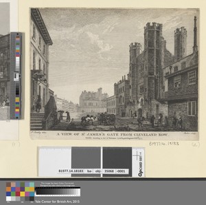 A View of St. James's Gate from Cleveland Row