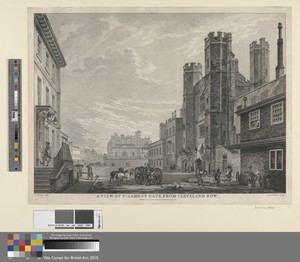A View of St. James's Gate, from Cleveland Row